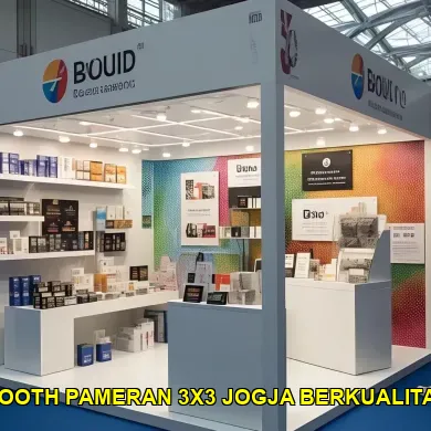 booth pameran 3x3 jogja berkualitas